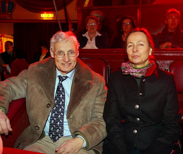 Auch Luitpold Prinz von Bayern und seine Frau Beatrix wohnten dem Zirkus bei.