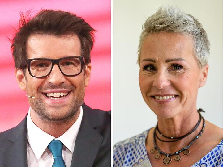 Daniel Hartwich und Sonja Zietlow moderieren die 13. Staffel des RTL-Dschungelcamps. Fotos: Rolf Vennenbernd, Matthias Balk