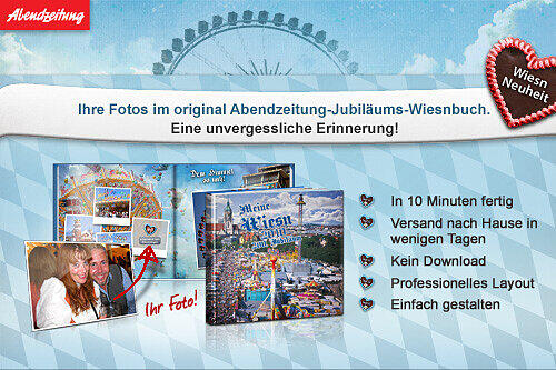 Gestalten Sie sich Ihr ganz persönliches Wiesn-Buch.