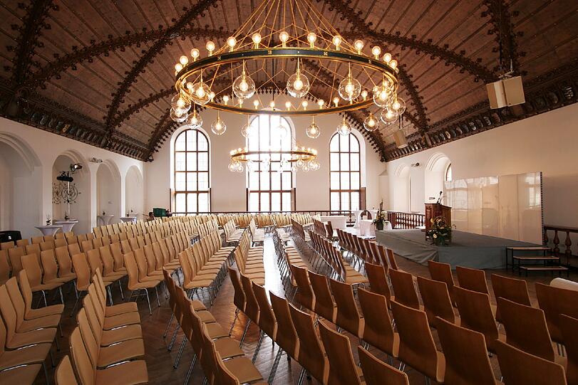 Im Saal des Alten Rathaus wird die Woche eröffnet. (Archivbild)