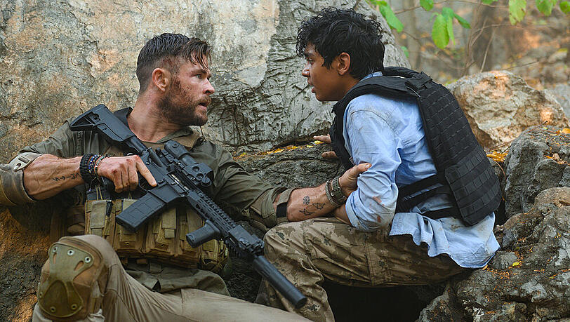 Wumme statt Hammer: Chris Hemsworth im Netflix-Knaller "Tyler Rake: Extraction" Wumme statt Hammer: Chris Hemsworth im Netflix-Knaller "Tyler Rake: Extraction"