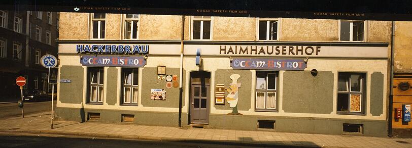 Schlichte Fassade: Auch das Occam-Bistro im Haimhauser Hof ist längst gastronomische Vergangenheit.