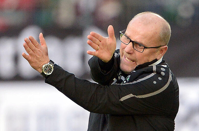 Bisher glücklos bei Hannover 96: Trainer Thomas Schaaf.