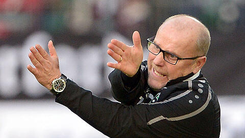 Bisher glücklos bei Hannover 96: Trainer Thomas Schaaf.