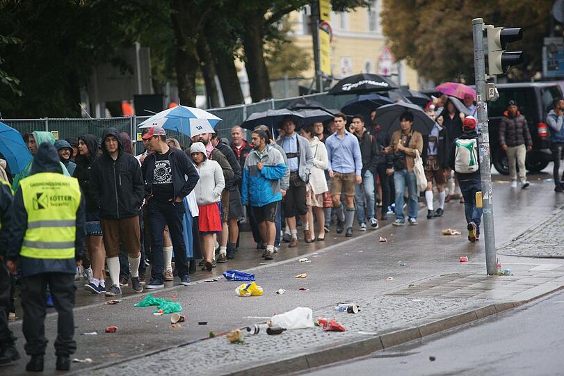Die Bilder vom Wiesn-Start am Samstag.