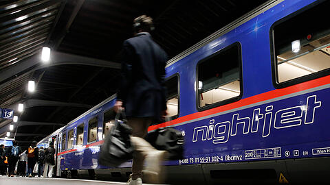 Österreichische Nightjet-Nachtzüge sind in (fast) ganz Europa unterwegs.