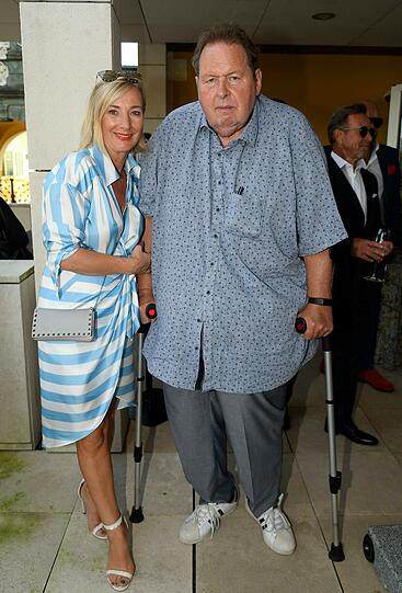 Ottfried Otti Fischer und Frau Simone