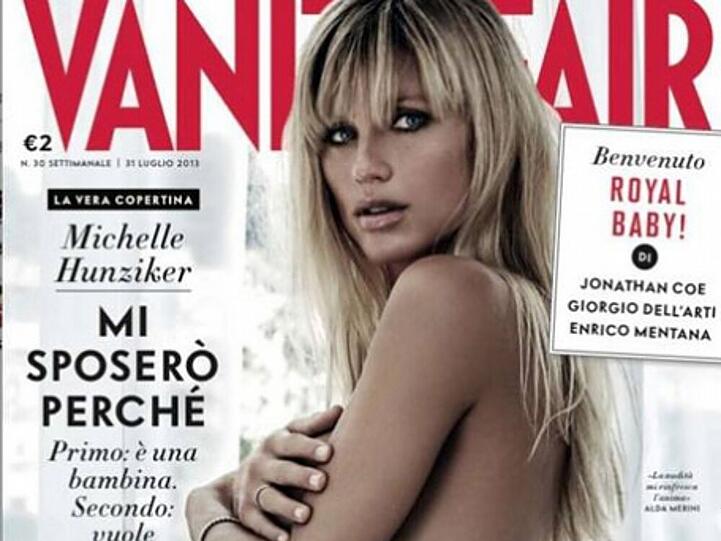 Freizügig mit Baby-Bauch: Michelle Hunziker