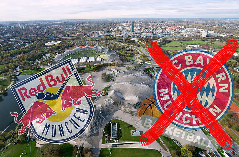Der Plan war, dass der EHC Red Bull München und der FC Bayern Basketball in Zukunft wieder vereint im Olympiapark spielen. Daraus wird nun doch nichts.