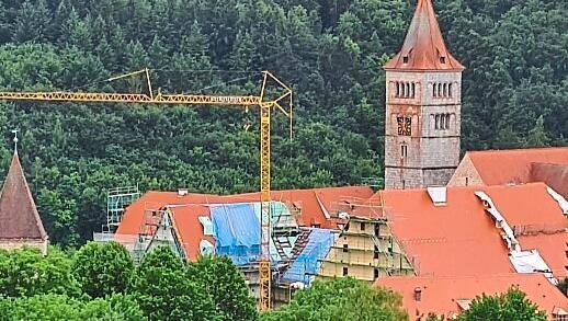 Böse Überraschung: die Bausubstanz der Klosterburg Kastl.