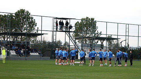 Der TSV 1860 bereitet sich in Belek auf die R&uuml;ckrunde vor.