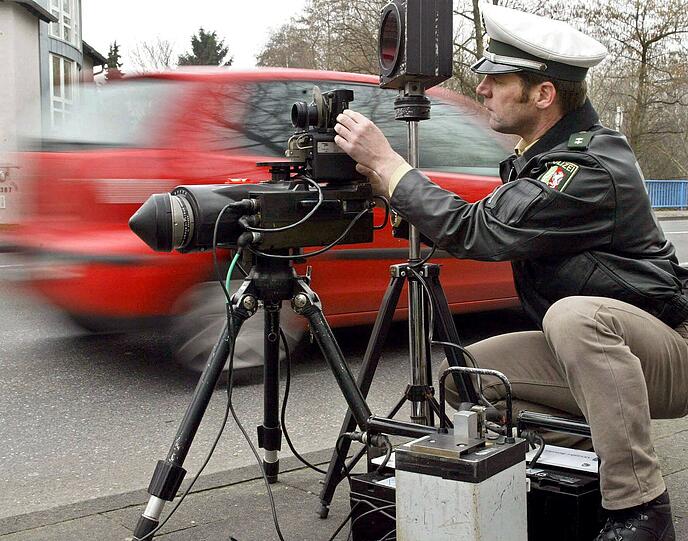 Mit guten 170 Sachen rate der Münchner am Sudelfeld in die Radarfalle.