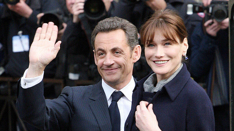Nicolas Sarkozy und Carla Bruni sind seit zwölf Jahren Mann und Frau