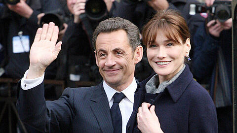 Nicolas Sarkozy und Carla Bruni sind seit zwölf Jahren Mann und Frau