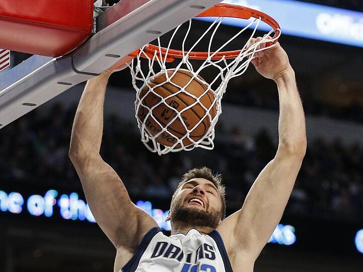 Kam auf elf Punkte und sieben Rebounds: Dallas-Profi Maximilian Kleber.
