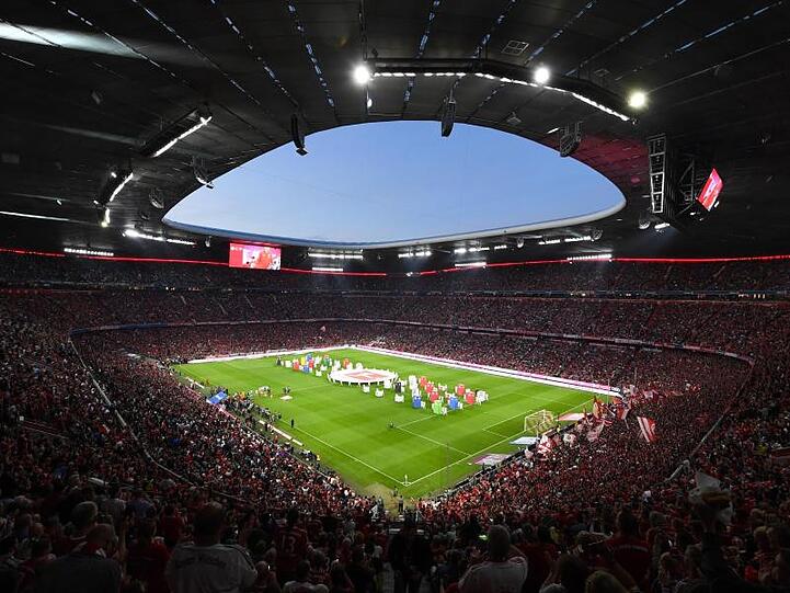 Drei Gruppenspiele der Fußball-EM werden in diesem Sonner in der Allianz Arena in München stattfinden.