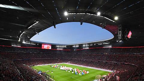 Drei Gruppenspiele der Fußball-EM werden in diesem Sonner in der Allianz Arena in München stattfinden.