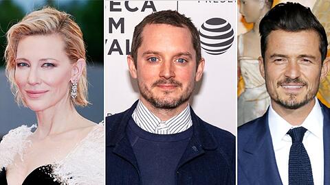 Die "Herr der Ringe"-Stars wie Cate Blanchett, Elijah Wood und Orlando Bloom (v. l.) standen seit dem Ende der legendären Trilogie für zahlreiche neue Projekte vor den Kameras.