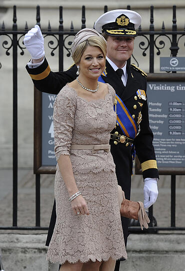 Die niederländischen Thronfolger: Prinz Willem-Alexander und Prinzessin Maxima.