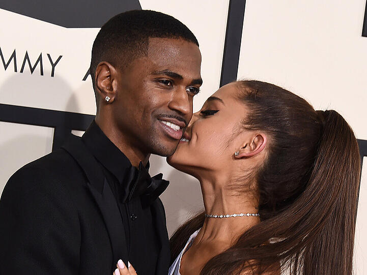Verliebt auf dem roten Teppich: Bei den Grammy Awards zeigten sich Ariana Grande und Big Sean sehr zutraulich