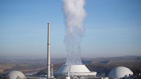 Das Atomkraftwerk Neckarwestheim.