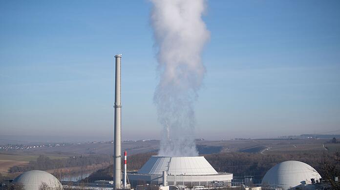 Das Atomkraftwerk Neckarwestheim.