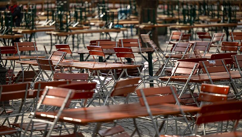 F&uuml;r den Biergartenbesuch reicht es an den Ostertagen eher noch nicht.