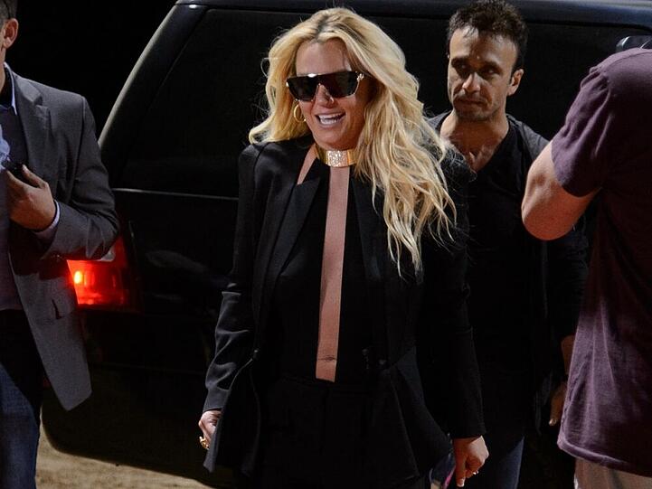 Britney Spears bei der offiziellen Ankündigung ihrer Las-Vegas-Shows am Dienstag