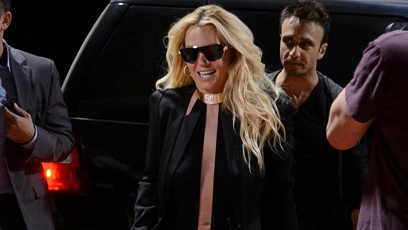 Britney Spears bei der offiziellen Ankündigung ihrer Las-Vegas-Shows am Dienstag Britney Spears bei der offiziellen Ankündigung ihrer Las-Vegas-Shows am Dienstag