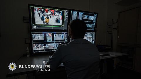 Dank einer Videoaufzeichnung konnte die Bundespolizei einen Kofferdieb festnehmen. (Symbolbild)