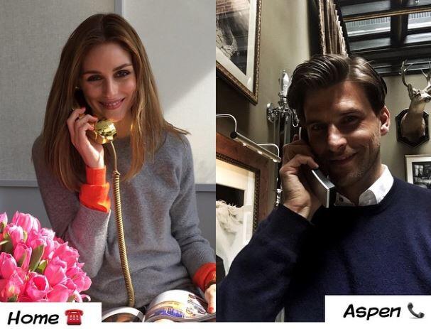 Olivia Palermo und Johannes Huebl