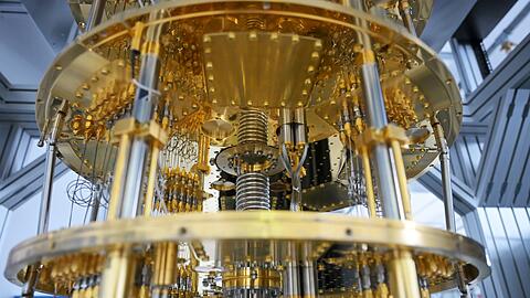 Der neue europ&auml;ische Quantencomputer Euro-Q-Exa - hier das Vorg&auml;ngermodell - soll Deutschland und Europa eine Spitzenposition in dieser Technik sichern.
