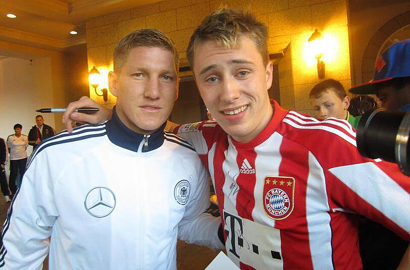 Bastian Schweinsteiger trauert um seinen Fan Nick Schuster.