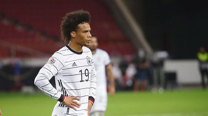 Leroy Sané feierte gegen Spanien sein Comeback in der Nationalmannschaft.