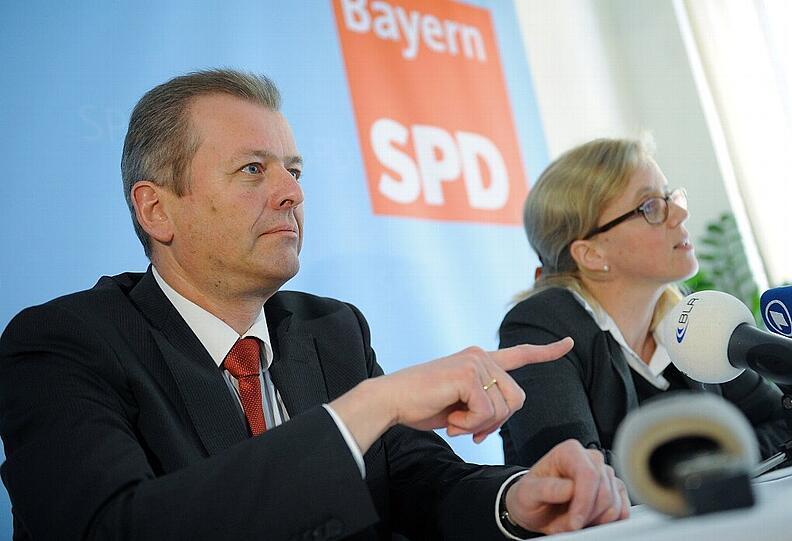 "Ich bin ein Kommunaler": Nürnbergs OB Ulrich Maly (SPD) und die bayerische SPD-Generalsekretärin Natascha Kohnen.
