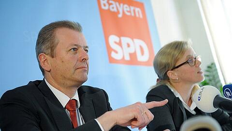 "Ich bin ein Kommunaler": Nürnbergs OB Ulrich Maly (SPD) und die bayerische SPD-Generalsekretärin Natascha Kohnen.
