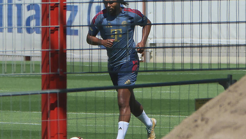 Training fürs Comeback: Serge Gnabry. Training fürs Comeback: Serge Gnabry.