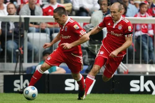 Gemeinsam sind sie stark. Franck Ribéry und Arjen Robben.