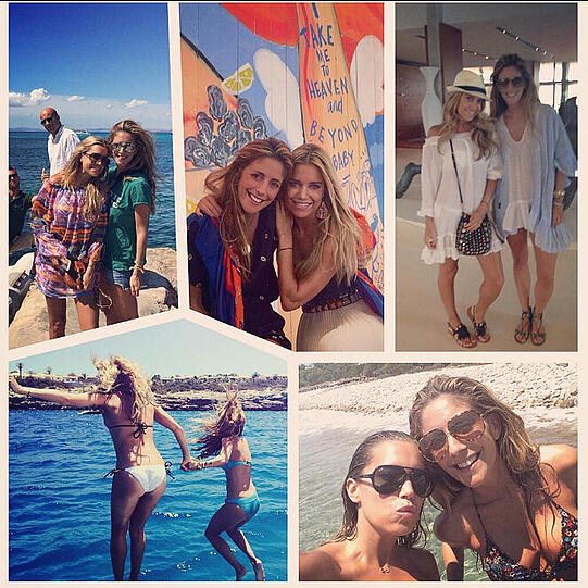 Sommer, Sonne, Sonnenschein: Sylvie Meis macht Urlaub am Mittelmeer.