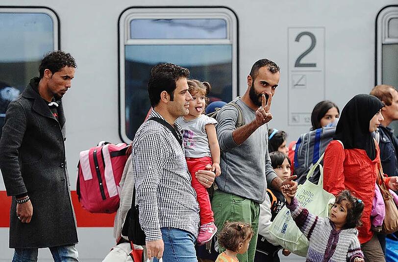 Auch weiterhin kommen viele Flüchtlinge am Münchner Hauptbahnhof an. Die Lage entspannt sich aber langsam wieder.