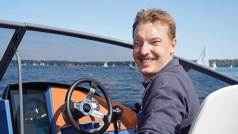 "Wie ein Tesla auf Wasser", sagt Candela PR-Mann Mikael Mahlberg.
