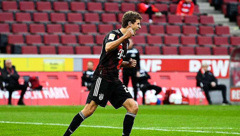 Thomas Müller stellt einen Vereinsrekord ein.