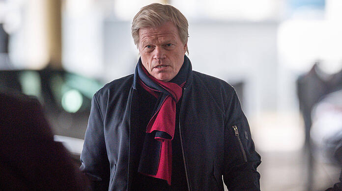 War nicht zufrieden mit der Leistung beim FC Villarreal: Oliver Kahn, Vorstandsboss des FC Bayern