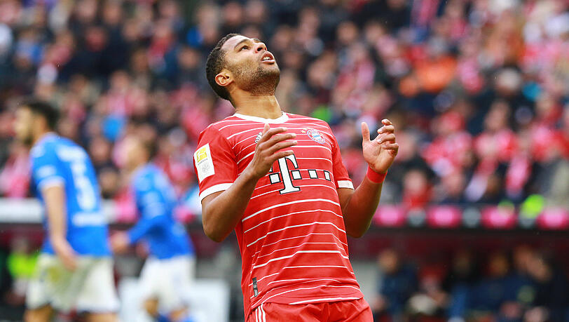 Trifft nicht mehr wie er will: Flügelstürmer Serge Gnabry. Trifft nicht mehr wie er will: Flügelstürmer Serge Gnabry.
