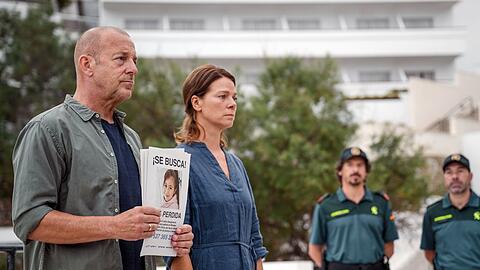 "Lillys Verschwinden": Robert (Heino Ferch) und Anna Bischoff (Jessica Schwarz) suchen mit allen Mitteln nach ihrer Tochter.