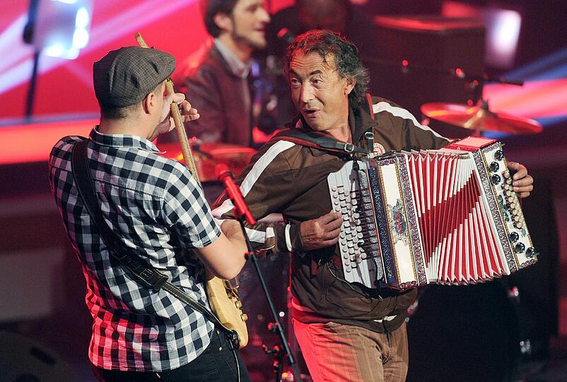 Der Musiker Huber von Goisern