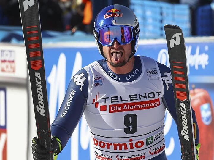 War in Bormio erneut nicht zu schlagen: Abfahrts-Ass Dominik Paris.
