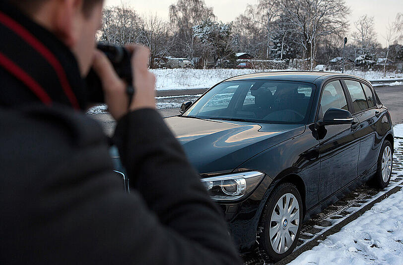 Standard für den Autoverkauf: Ein Bild von schräg vorne sollte in keinem Inserat fehlen.