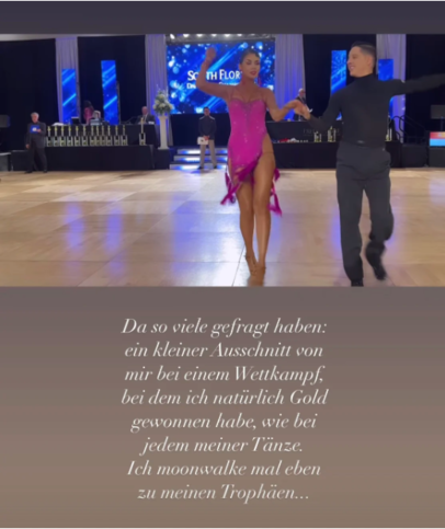 Tanzen kann Natalie Volk, daran besteht kein Zweifel.