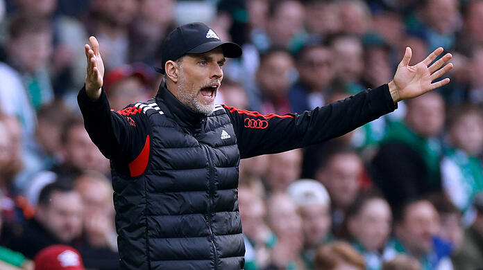 Bayern-Trainer Thomas Tuchel muss sich immer wieder rechtfertigen, warum er Thomas Müller nicht von Anfang an spielen lässt.